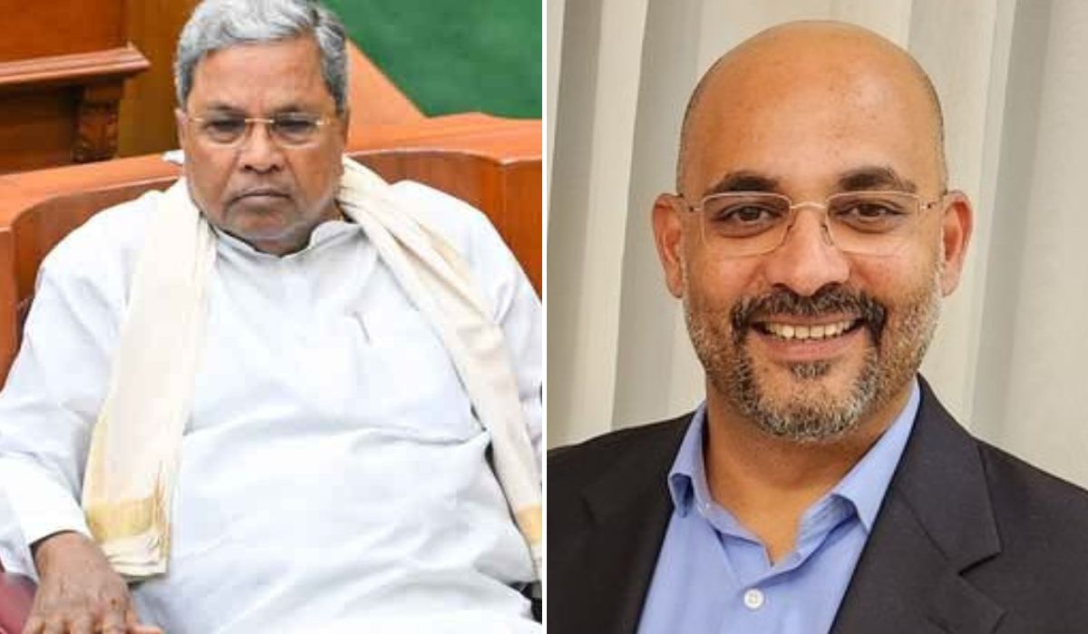 Sameer Nigam and  Siddaramaiah